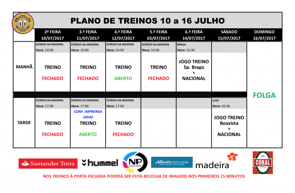 plano 10 a 16 ocs