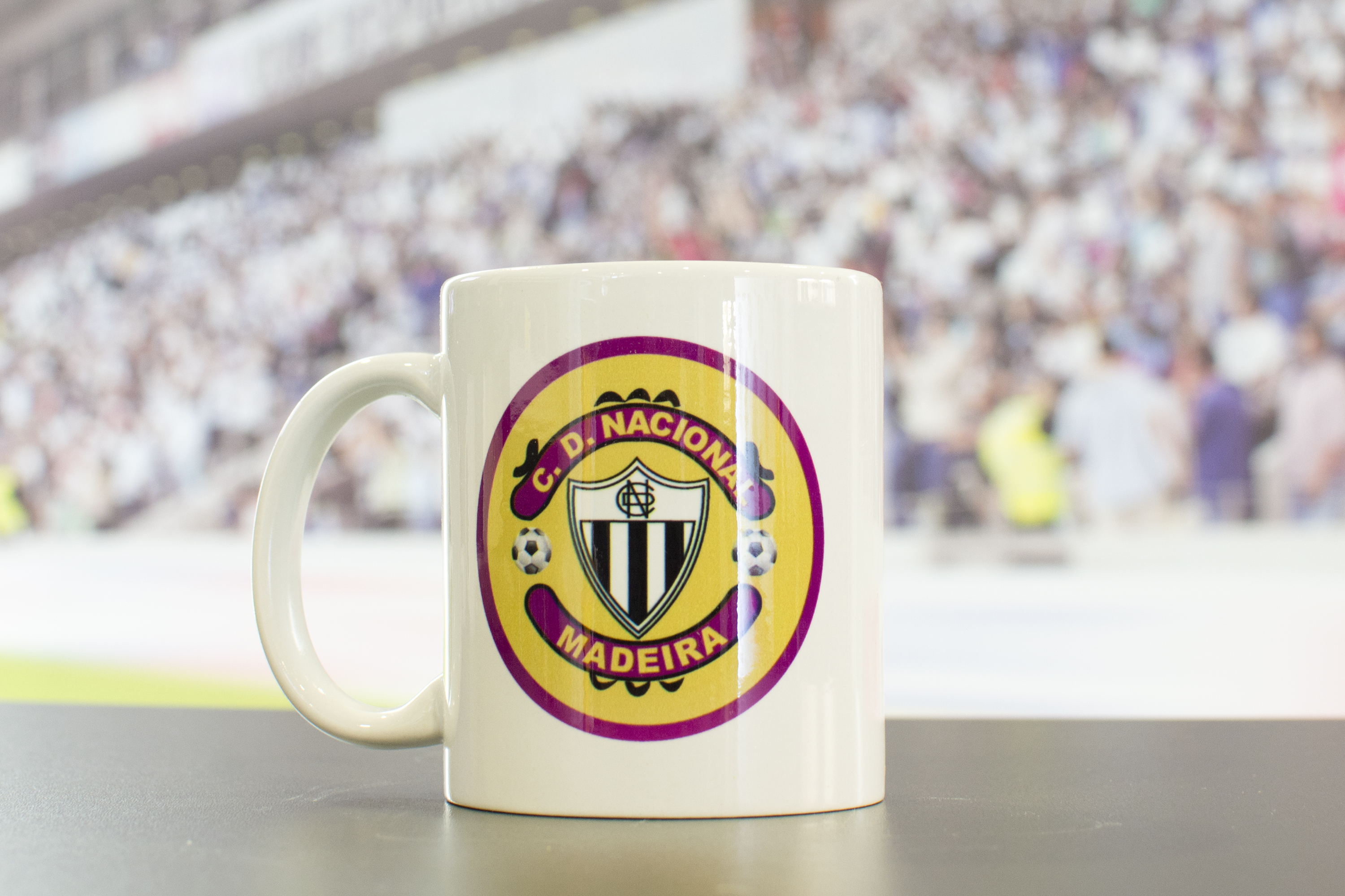 Caneca Branca C.D. Nacional