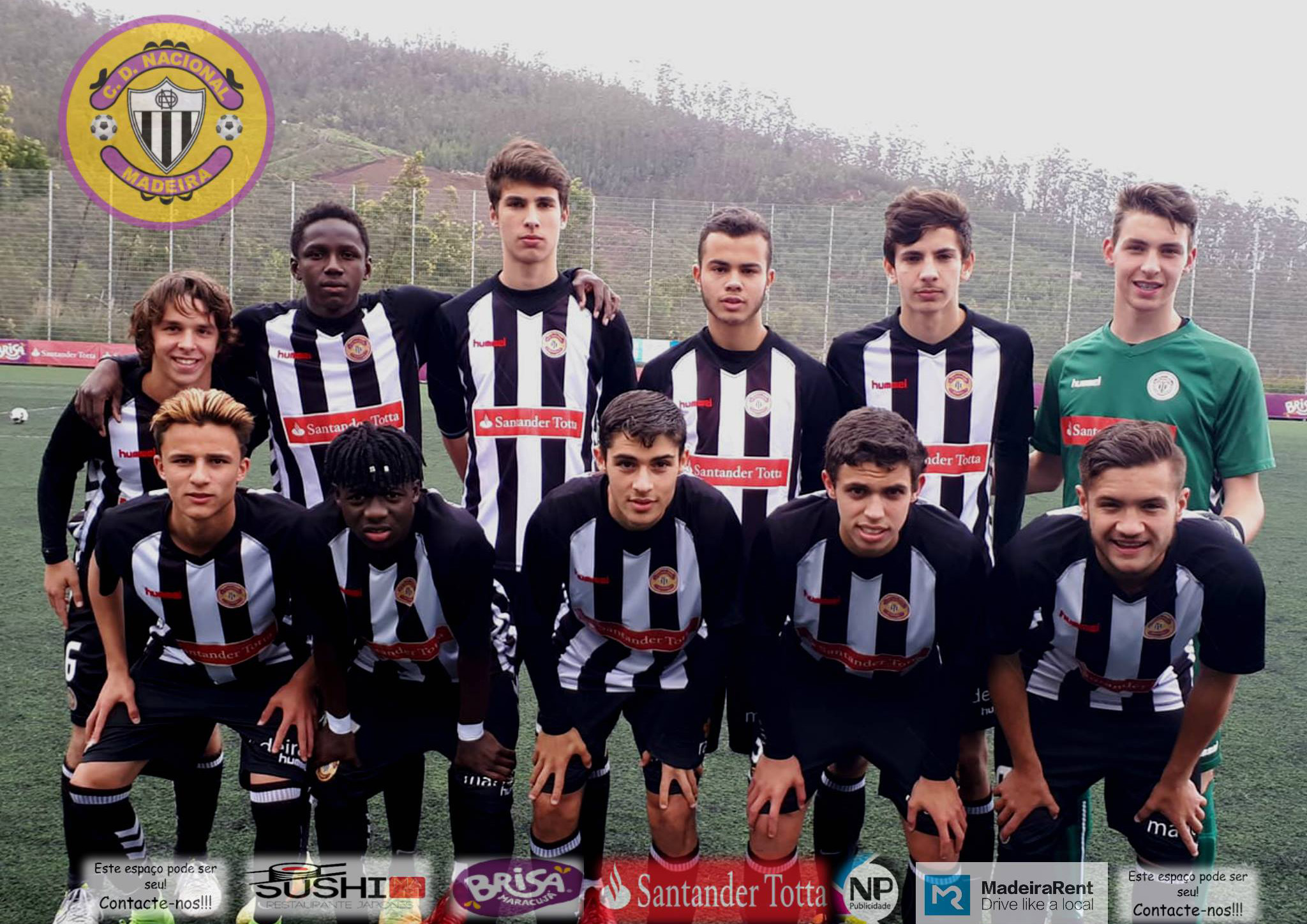 Juvenis com sortes distintas - Clube Desportivo Nacional - Madeira