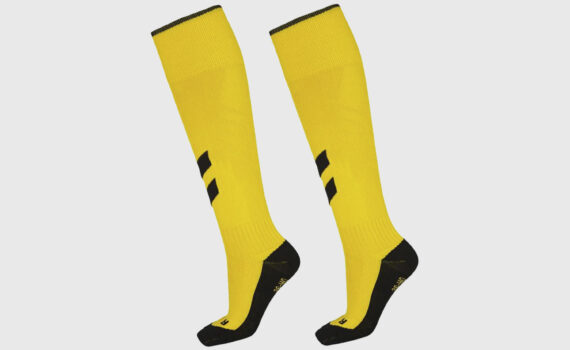Meias amarelas Fundamental Hummel