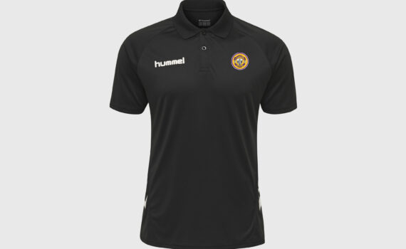 Polo preto Promo Hummel