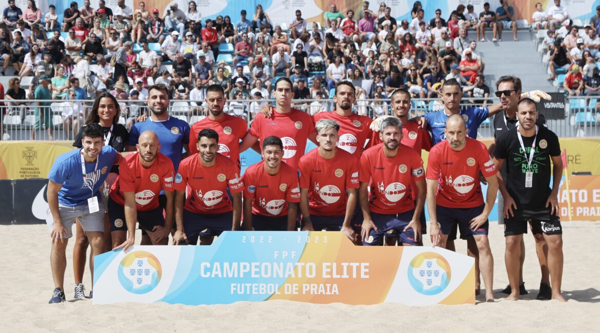 Jogadores o ACD O Sótão convocado para a Seleção Nacional de Futebol de  Praia