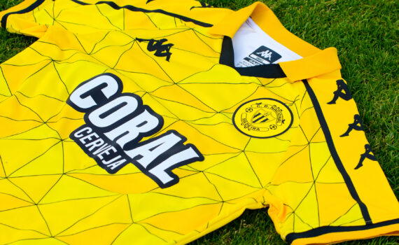 Camisola Kappa 1ª Alternativa – Amarela – 2025/2026