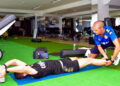 Ginásio recebeu treino de preparação