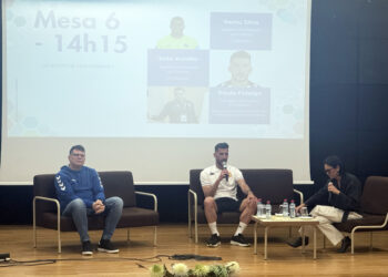 João Aurélio presente na Semana de Orientação Vocacional da Escola B2+3 HBG