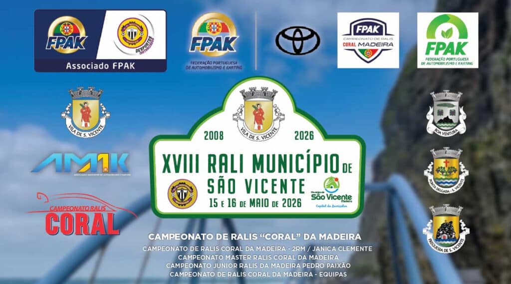 Inscrições abertas para a 18.ª edição do Rali Município de São Vicente