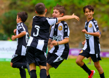 Formação: Sub-8, Sub-10 e Sub-10 nas finais do São Vicente Cup 2026