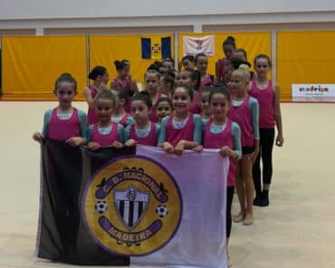 Ginástica: Campeonato Regional de Conjuntos no Caniçal