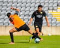 Jogo-treino a culminar a primeira sessão de pré-época
