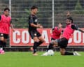 Penúltimo treino antes da viagem para os Açores