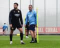 João Henriques orientou primeiro treino na Choupana