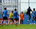 Semana de trabalho concluída com jogo-treino na Camacha