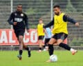 Penúltimo treino da semana